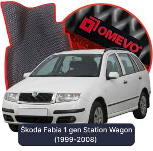 OMEVO 5D Pro EVA Dywaniki do Škoda Fabia 1 gen Kombi (1999-2008)