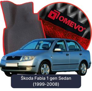 OMEVO 5D Pro EVA Dywaniki do Škoda Fabia 1 gen Sedan (1999-2008)