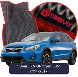 OMEVO 5D Pro EVA Dywaniki do Subaru XV GP 1 gen SUV (2011-2017)
