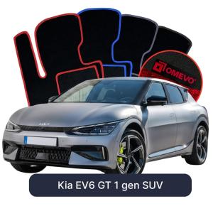 Dywaniki Welurowe OMEVO do Kia EV6 GT 1 gen SUV (2021-2026)