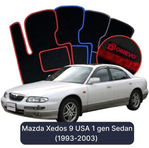 Dywaniki Welurowe OMEVO do Mazda Xedos 9 USA 1 gen Sedan (1993-2003)