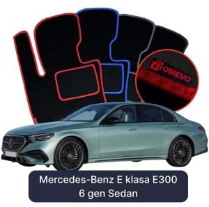 Dywaniki Welurowe OMEVO do Mercedes-Benz E klasa E300 6 gen Sedan (2023-2026)