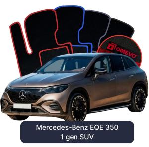 Dywaniki Welurowe OMEVO do Mercedes-Benz EQE 350 1 gen SUV (2022-2026)