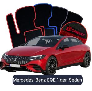Dywaniki Welurowe OMEVO do Mercedes-Benz EQE 1 gen Sedan (2022-2026)