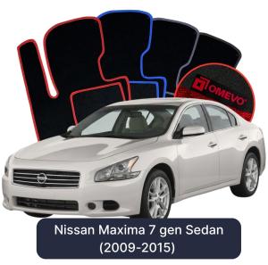 Dywaniki Welurowe OMEVO do Nissan Maxima 7 gen Sedan (2009-2015)