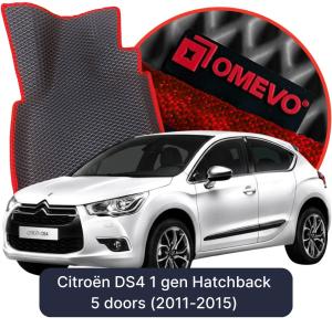 OMEVO 5D Pro EVA Dywaniki do Citroën DS4 1 gen Hatchback 5 drzwi (2011-2015)