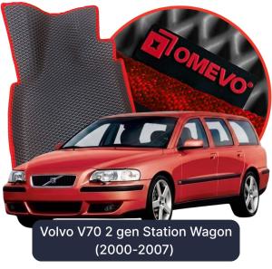 OMEVO 5D Pro EVA Dywaniki do Volvo V70 2 gen Kombi (2000-2007)