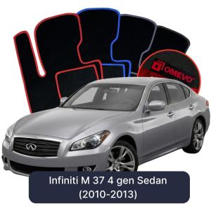 Dywaniki Welurowe OMEVO do Infiniti M 37 4 gen Sedan (2010-2013)