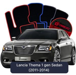 Dywaniki Welurowe OMEVO do Lancia Thema 1 gen Sedan (2011-2014)