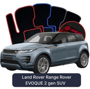 Dywaniki Welurowe OMEVO do Land Rover Range Rover EVOQUE 2 gen SUV (2018-2026)