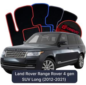 Dywaniki Welurowe OMEVO do Land Rover Range Rover 4 gen SUV Long (2012-2021)