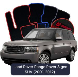 Dywaniki Welurowe OMEVO do Land Rover Range Rover 3 gen SUV (2001-2012)