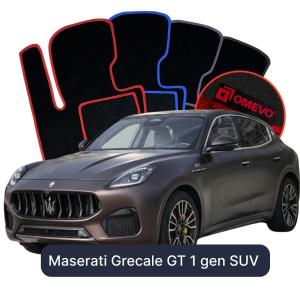 Dywaniki Welurowe OMEVO do Maserati Grecale GT  1 gen SUV (2022-2026)