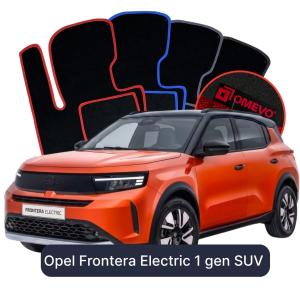Dywaniki Welurowe OMEVO do Opel Frontera Electric 1 gen SUV (2024-2026)