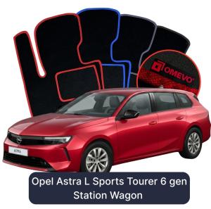 Dywaniki Welurowe OMEVO do Opel Astra L Sports Tourer  6 gen Kombi (2022-2026)