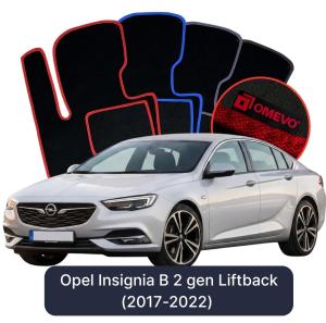 Dywaniki Welurowe OMEVO do Opel Insignia B 2 gen Liftback (2017-2022)