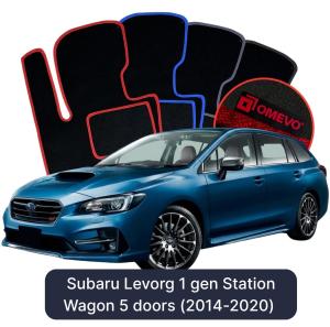 Dywaniki Welurowe OMEVO do Subaru Levorg 1 gen Kombi 5 drzwi (2014-2020)