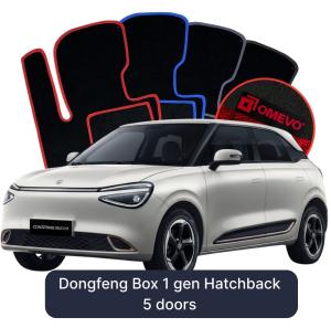 Dywaniki Welurowe OMEVO do Dongfeng Box 1 gen Hatchback 5 drzwi (2019-2026)