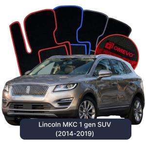 Dywaniki Welurowe OMEVO do Lincoln MKC 1 gen SUV (2014-2019)