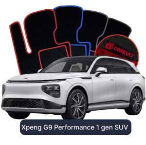 Dywaniki Welurowe OMEVO do Xpeng G9 Performance 1 gen SUV (2023-2026)