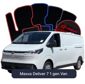 Dywaniki Welurowe OMEVO do Maxus Deliver 7 1 gen Van (2023-2026)