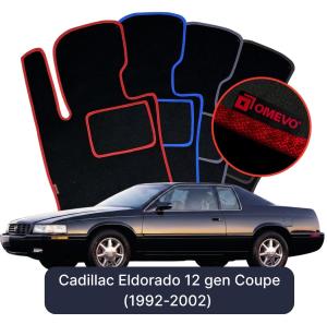 Dywaniki Welurowe OMEVO do Cadillac Eldorado 12 gen Coupe (1992-2002)