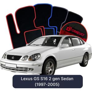 Dywaniki Welurowe OMEVO do Lexus GS S16 2 gen Sedan (1997-2005)