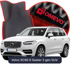 OMEVO 5D Pro EVA Dywaniki do Volvo XC90 6-osobowy 2 gen SUV (2015-2026)