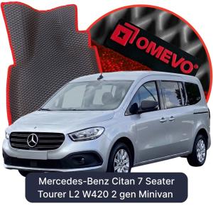 OMEVO 5D Pro EVA Dywaniki do Mercedes-Benz Citan 7 -osobowy
Tourer L2 W420 2 gen Minivan (2021-2026)