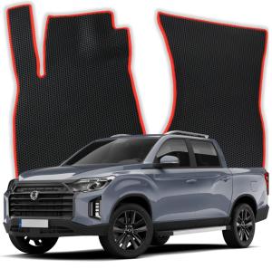 OMEVO EVA Dywaniki® do SsangYong/KGM Musso Pick-up 4 drzwi (2018-2026)