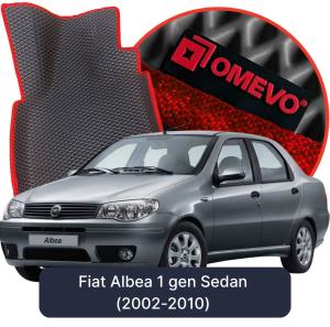 OMEVO 5D Pro EVA Dywaniki do Fiat Albea 1 gen Sedan (2002-2010)