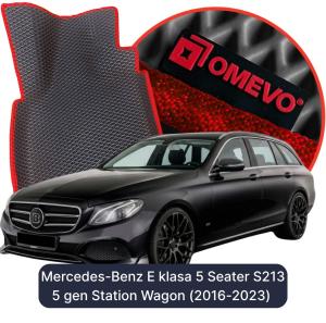 OMEVO 5D Pro EVA Dywaniki do Mercedes-Benz E klasa 5-osobowy S213 5 gen Kombi (2016-2023)