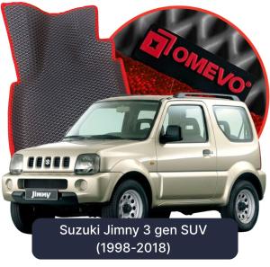 OMEVO 5D Pro EVA Dywaniki do Suzuki Jimny 3 gen SUV (1998-2018)
