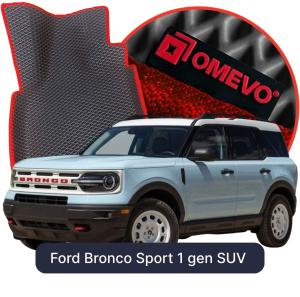OMEVO 5D Pro EVA Dywaniki do Ford Bronco Sport 1 gen SUV (2020-2026)