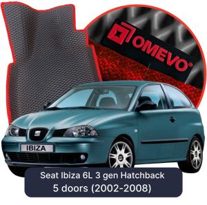 OMEVO 5D Pro EVA Dywaniki do Seat Ibiza 6L 3 gen Hatchback 5 drzwi (2002-2008)