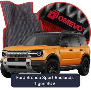 OMEVO 5D Pro EVA Dywaniki do Ford Bronco Sport Badlands 1 gen SUV (2020-2026)