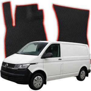 OMEVO EVA Dywaniki® do Volkswagen e-Transporter 3- osobowy (blaszak) T6.1 6 gen Furgon (2019-2021)