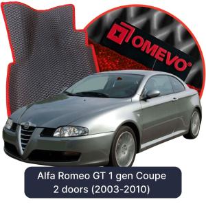 OMEVO 5D Pro EVA Dywaniki do Alfa Romeo GT 1 gen Coupe 2 drzwi (2003-2010)