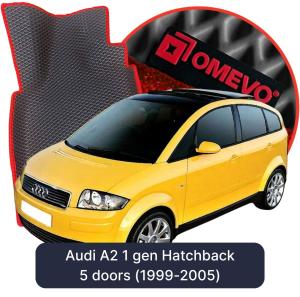 OMEVO 5D Pro EVA Dywaniki do Audi A2 1 gen Hatchback 5 drzwi (1999-2005)