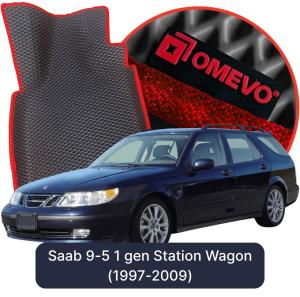 OMEVO 5D Pro EVA Dywaniki do Saab 9-5 1 gen Kombi (1997-2009)