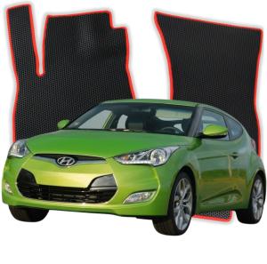 OMEVO EVA Dywaniki® do Hyundai Veloster Style FS 1 gen Hatchback 4 drzwi (2011-2017)