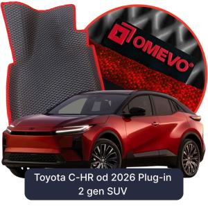 OMEVO 5D Pro EVA Dywaniki do Toyota C-HR od 2026 Plug-in 2 gen SUV (2023-2026)