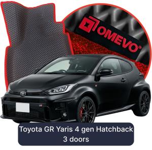 OMEVO 5D Pro EVA Dywaniki do Toyota GR Yaris 4 gen Hatchback 3 drzwi (2020-2026)
