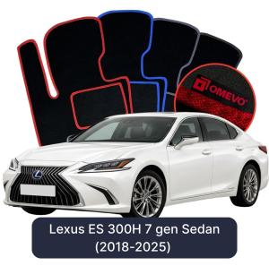 Dywaniki Welurowe OMEVO do Lexus ES 300H 7 gen Sedan (2018-2025)