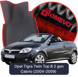 OMEVO 5D Pro EVA Dywaniki do Opel Tigra Twin Top B 2 gen Cabrio (2004-2009)