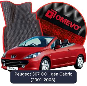 OMEVO 5D Pro EVA Dywaniki do Peugeot 307 CC 1 gen Cabrio (2001-2008)