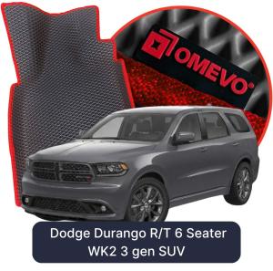 OMEVO 5D Pro EVA Dywaniki do Dodge Durango R/T 6-osobowy WK2 3 gen SUV (2010-2026)