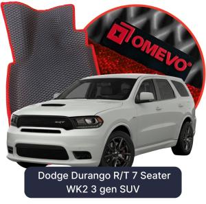 OMEVO 5D Pro EVA Dywaniki do Dodge Durango R/T 7-osobowy WK2 3 gen SUV (2010-2026)