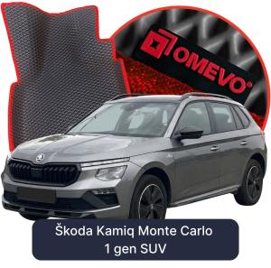 OMEVO 5D Pro EVA Dywaniki do Škoda Kamiq Monte Carlo 1 gen SUV (2019-2026)