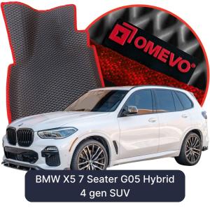 OMEVO 5D Pro EVA Dywaniki do BMW X5 7-osobowy G05 Hybryda 4 gen SUV (2018-2026)